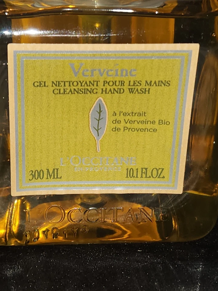 L'Occitane Verveine Limpieza Lavado de Manos con Bomba 300ml 10.1 Buey Nuevo Sin Caja Foto 3 de 4