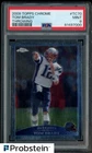 2009 Topps Chrome #TC70 Tom Brady Throwing Patriots PSA 9 MINT