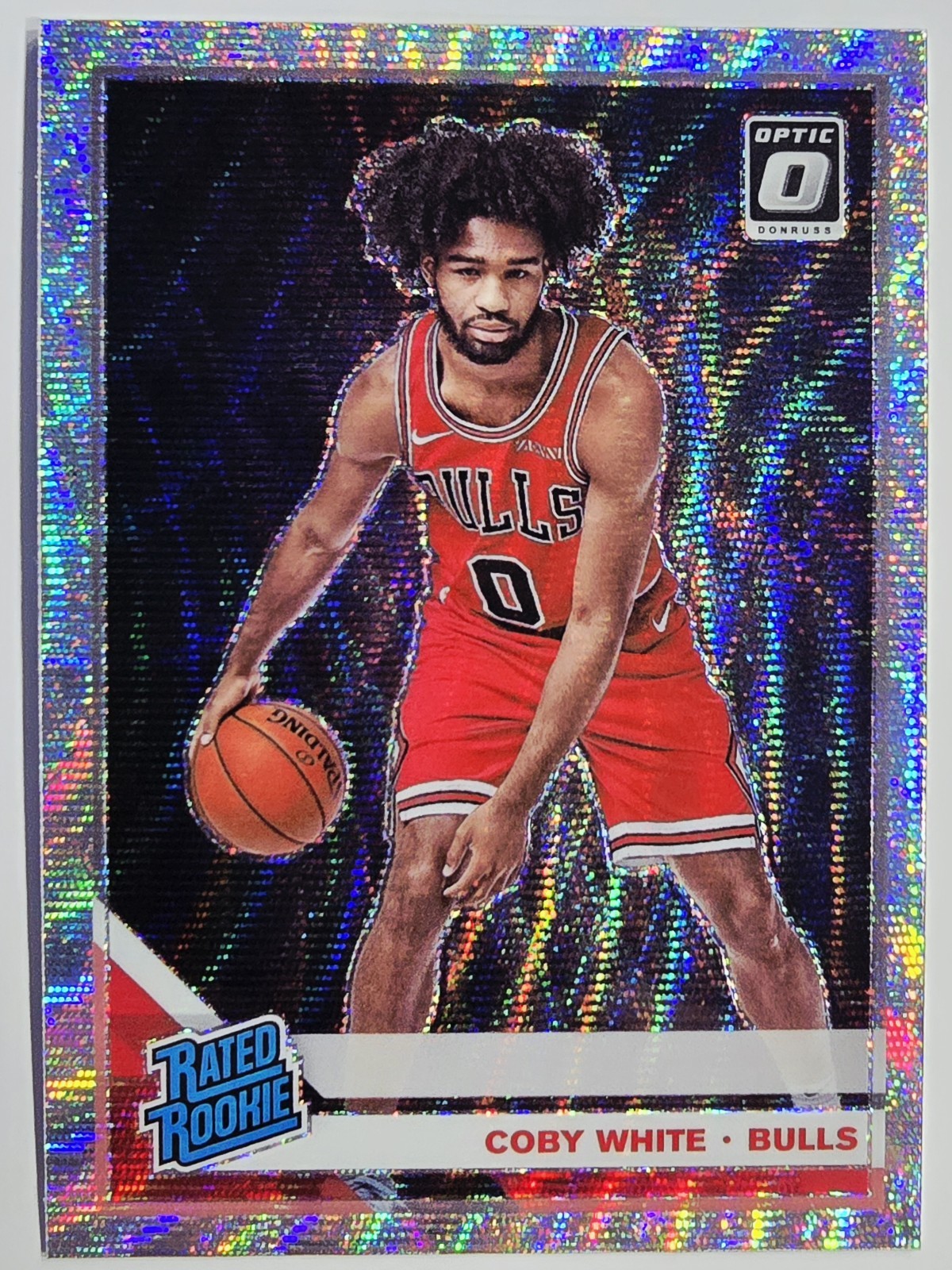 2019-20 Panini Donruss Optic Rated Rookie Coby White Silver Wave Prizm #180 🌊