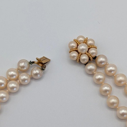 Classic Vintage Double Strand Faux Pearl Necklace, $40 - Photo 4