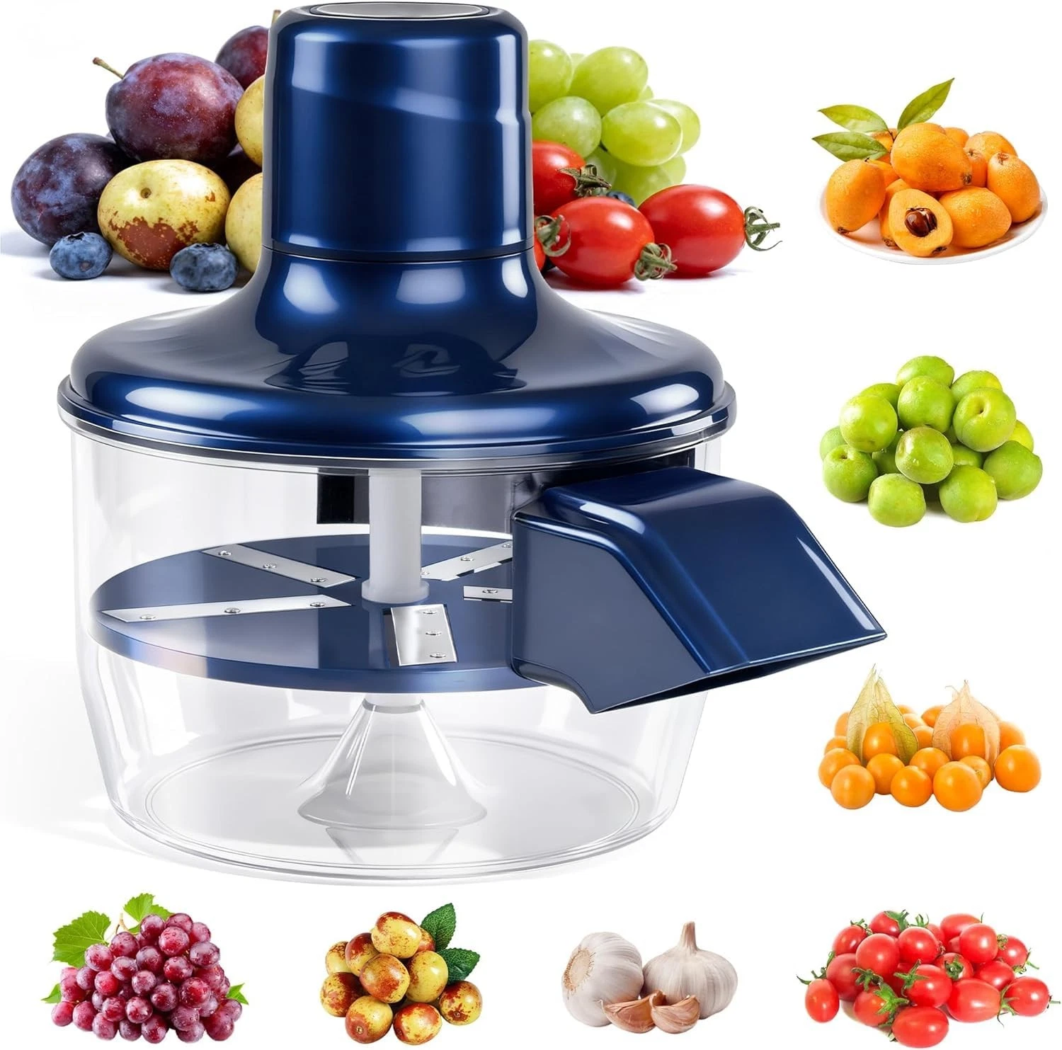 Automatic Grape Peeler Machine, Garlic and Cherry Tomato Peeler, Cordless Fru...