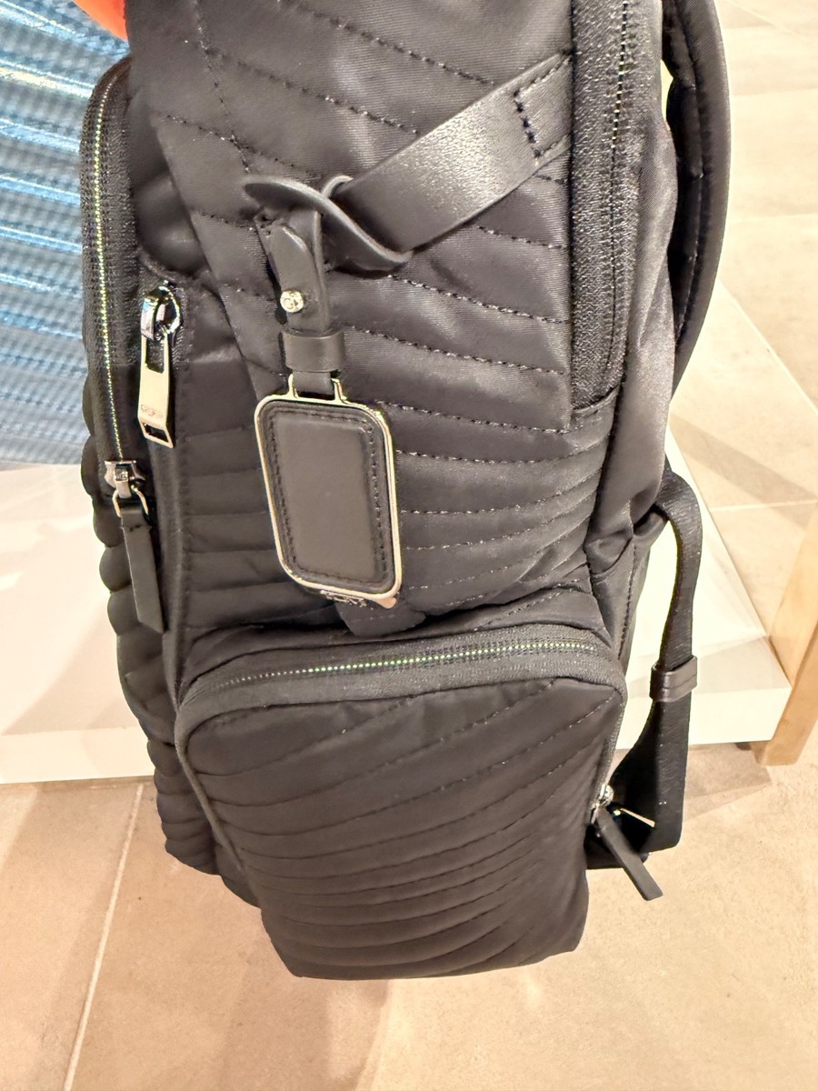 New TUMI Voyageur Celina Medium Backpack computer Grey TUMI Voyageur Celina Backpack Mink 146566-T315 - Best Buy main image 3