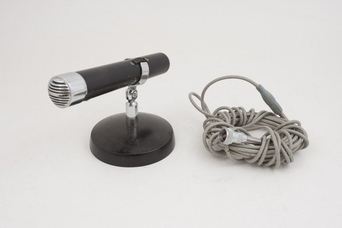 Kent DM-10 Cardiod Microphone w/Stand Base (A4L) & Cord Cable Phone Plug - Bild 3 von 9