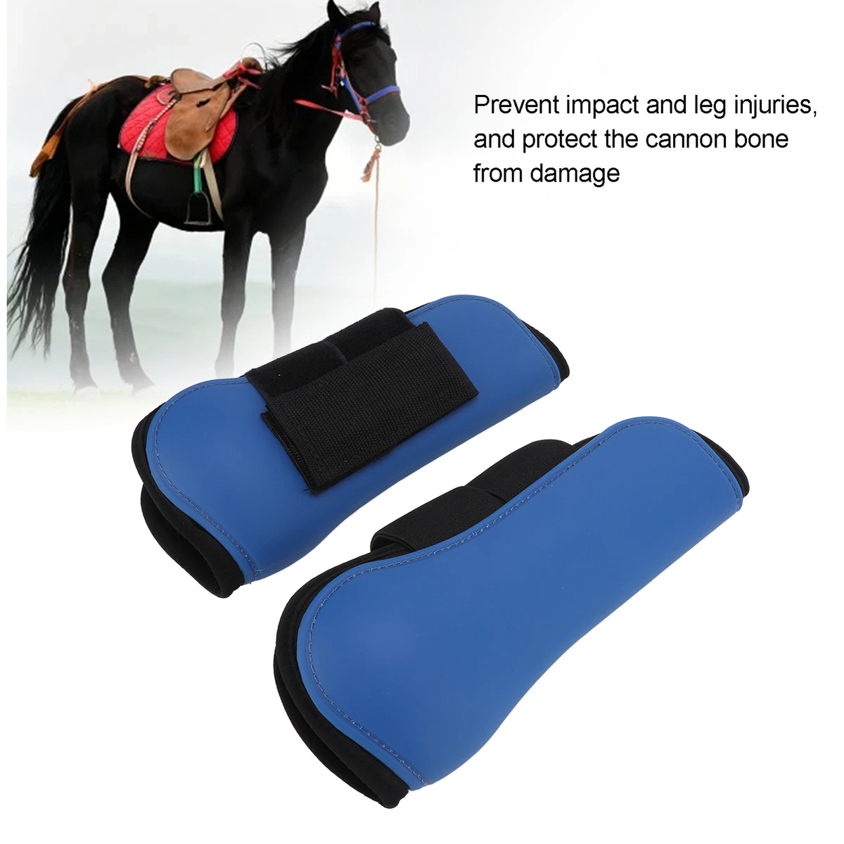 Horse Legs Guard Elastic Cushioning Inner Pad Horse Front Boots For Jumping  Sds