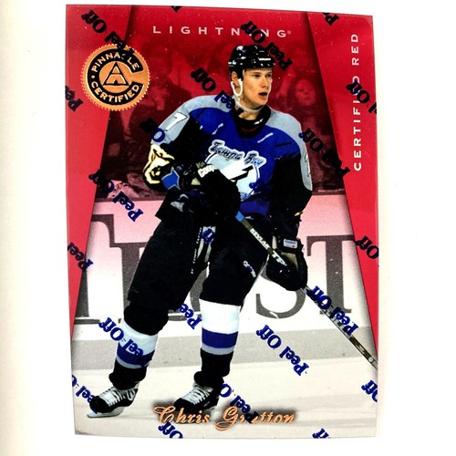 Chris Gratton 1997-98 Pinnacle Certified Red Parallel #84 Tampa Bay Lightning