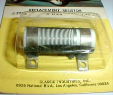 15 Ohm Resistor for Slot Car Controller by Classic 5711 Vintage 1960s NOS