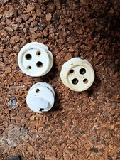 Interuttore e prese vintage in ceramica