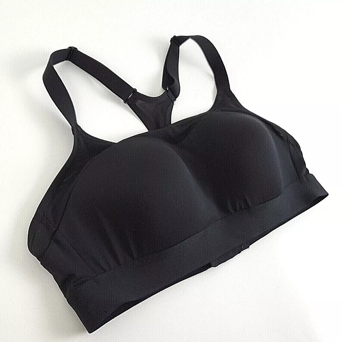 BROOKS Sports Bra 36B Dare Racerback Running Support 350073 Black