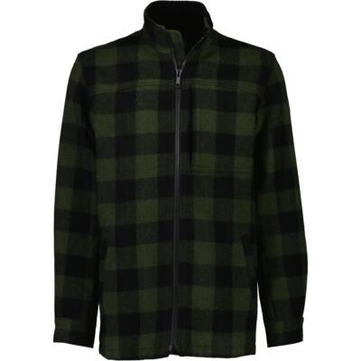 Swanndri Mens Hudson Jacket Olive Black Check SW244853M Sizes Small To 3XL