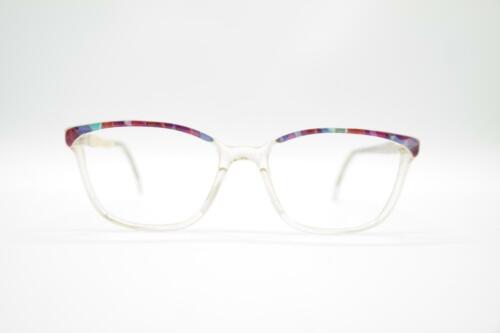 Vintage WK 253 30 Multicolored Transparent Oval Glasses Frame NOS - 第 1/6 張圖片