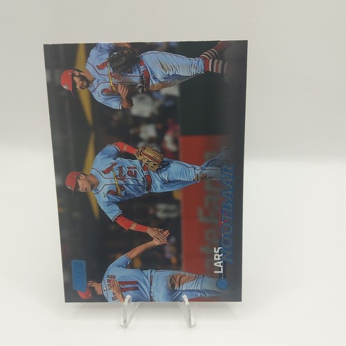 2023 Topps Stadium Club - Blue Foil #34 Lars Nootbaar /50 St Louis Cardinals
