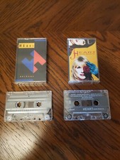 Heart set of 2 cassettes - Brigade and Desire Walks On - Tested
