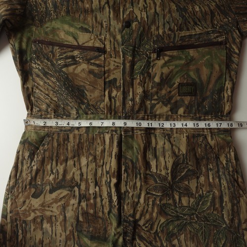 Vintage Liberty Men's Realtree Camouflage One Piece Coveralls Made In USA Medium - Picture 11 of 22