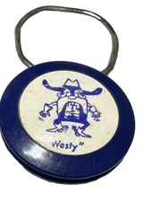 Vintage Westway West Way Westy Winnipeg Advertising Western Canada Keychain