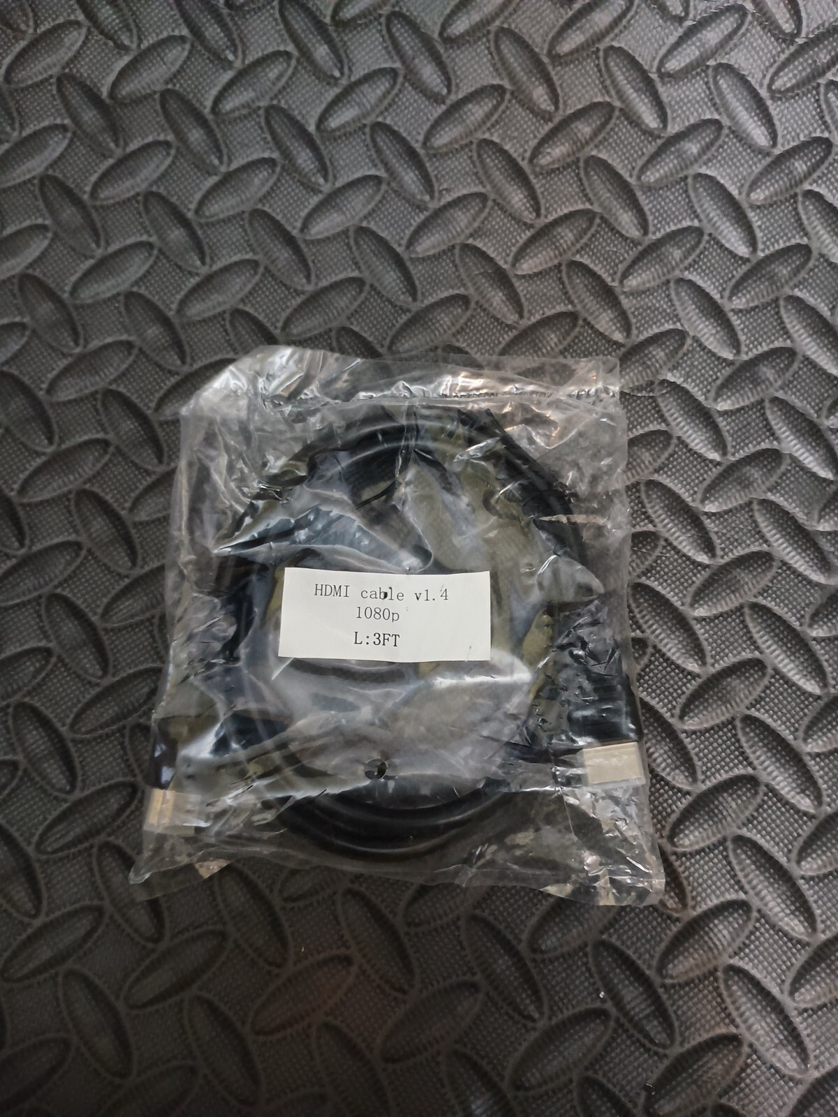 3ft High-Speed HDMI Cable 1.4 Version for HD Audio Video-image