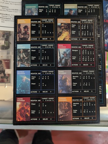 ALIENS Game in Box & The Expansion Set by Leading Edge Games HTF RPG Board Game - Picture 13 of 23