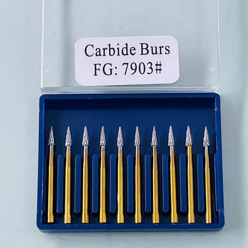 30 Fraises Dentaires Carbure FG7903 - Pour Dépose De Brackets Et Finition Orthodontique