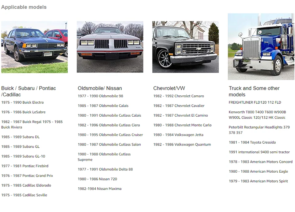 Светодиодные фары дальнего света герметичные 4x6 дюймов 90 Вт для Peterbilt Kenworth T800 W900 4 шт. - Изображение 3 из 4