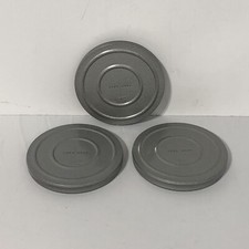Lot Of 3 Kenco 5  8mm Film Metal Canisters  Reels With Movies Vintage
