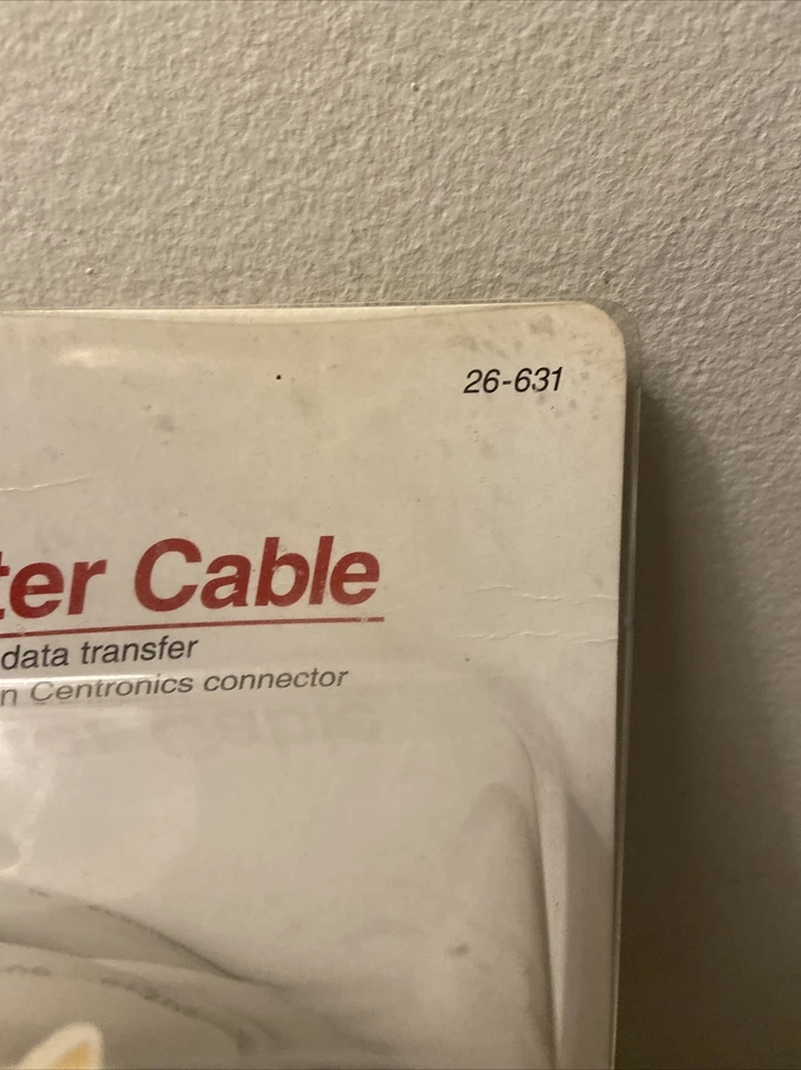 Compaq Printer cable 12' Gold Plated 26-631 IEEE 1284 (NEW SEALED) - Image 2 of 4
