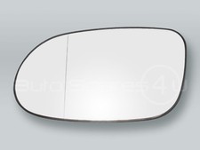 Espejo de puerta con calefacción de vidrio y placa de respaldo izquierda para 1998-2004 MB SLK R170