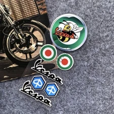motorcycle fuel tank emblem decal bike car auto body badge sticker for VESPA