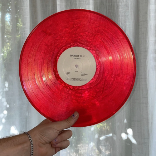 The Marias ‎– Superclean Vol I 1 & II 2 Exclusive Holiday Red Marble Vinyl  LP