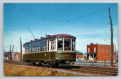 Montreal Transportation Commission Tram Trolley Car 2225 Canadian Railway Museum