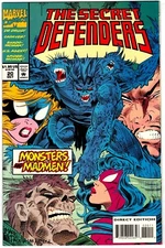 THE SECRET DEFENDERS # 20 - 1994 Marvel (vf-) Doctor Druid  Venom  (A)