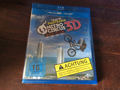 Nitro Circus 3D - Der Film  [BLU RAY] NEU OVP BMX Bike Travis Pastrana