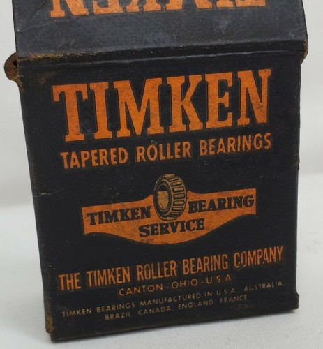 Vintage Timken Tapered Roller Bearing Set #2 Canton Ohio USA With Box - Picture 9 of 12