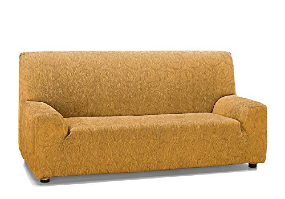 (TG. 3 Posti) Martina Home Copridivano SOFA INDIANA 3 P MOSTAZA - NUOVO