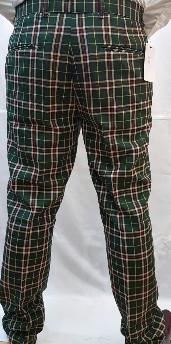 Grünes Vintage Kleid Petticoat Kleid Kariert "Annie Tartan Dress
