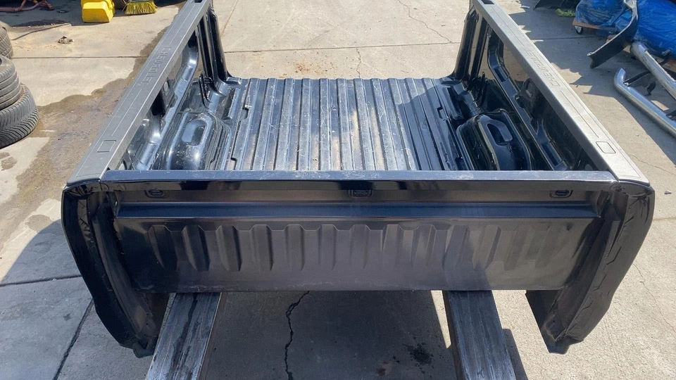 ⭕ Chevrolet Silverado 1500 2014-2018 platón pickup caja 5' 9" negro Foto 4 de 4