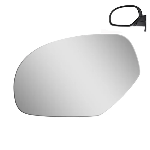 Mirror Glass for 07-14 Chevy GMC Suburban Silverado Sierra Driver Side LH Flat
