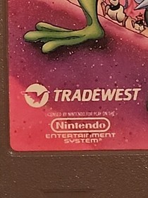 Authentic Original 1985 BattleToads NES Nintendo Game Battle Toads Cartridge  