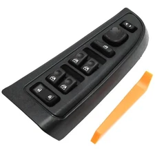 15112972 Master Power Window Switch and Panel with Power Folding Mirror, Repl...