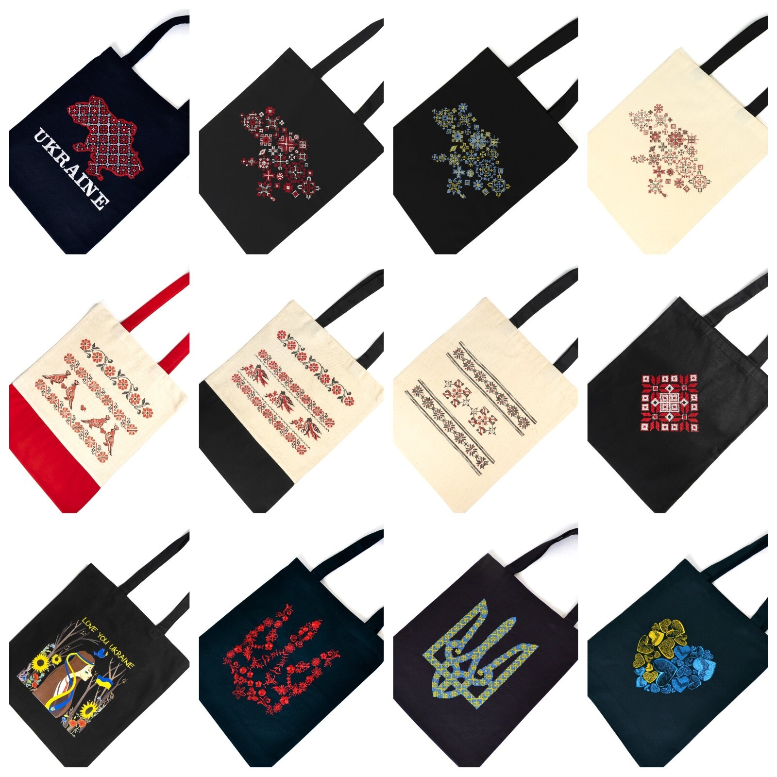 Ukraine Themed Tote Bag with Flag Design 🇺🇦-image
