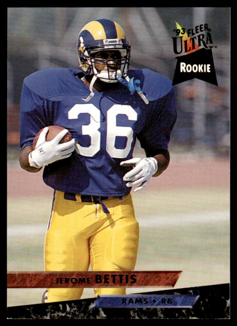 1993 Ultra Jerome Bettis Rookie Los Angeles Rams #232