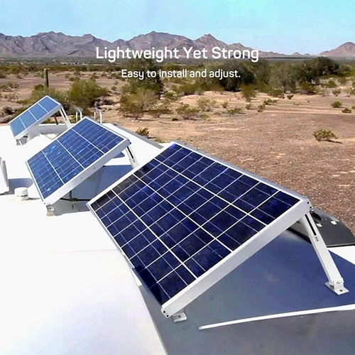 Adjustable Solar Panel Tilt Mount Brackets Aluminum Alloy Mounting Bracket Stand - Bild 14 von 18
