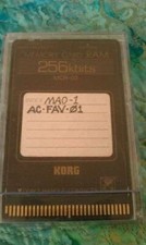 Korg Card  Ram  caricata Suoni Oil Meglio Serie T   x Korg  M1/M1R