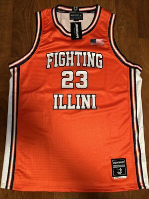 URBAN CHAMPS Illinois Fighting Illini # 23 Jersey  size X-Large