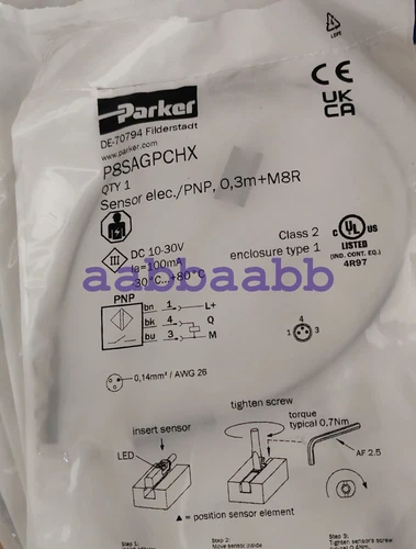 Parker Component, Model P8SAGQCHX