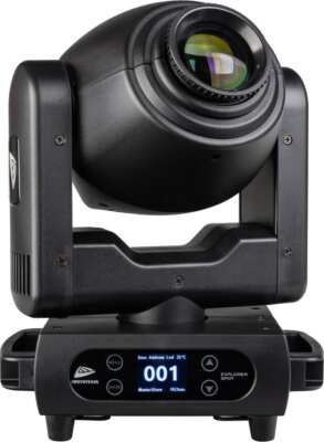 JB-Systems Explorer Spot Moving Head DJ 120W LED DMX Bühne Licht Pan Tilt