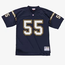 NEW Mitchell & Ness San Diego Chargers Junior Seau #55 Legacy Jersey