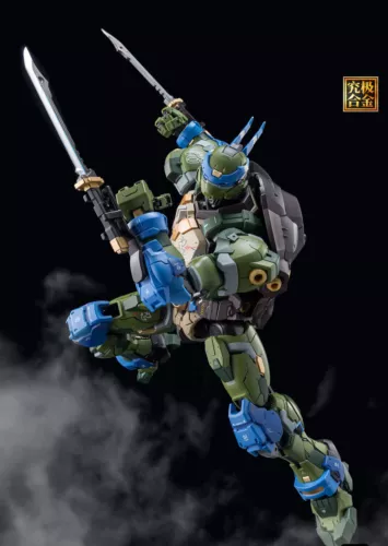 New In Stock HeatBoys HB0012 Robot Mecha Leonardo Metal build Action Figure - Imagen 16 de 17