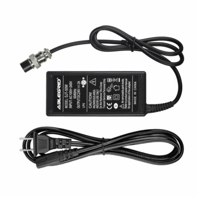 24V 2A AC Adapter For Razor PR200 Pocket Rocket Electric Scooter Power Supply