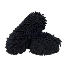 2 Pcs Microfiber Chenille Green Auto Washing Sponge Brush Pad