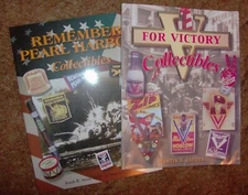 V FOR VICTORY + REMEMBER PEARL HARBOR PRICE GUIDES- 2 FOR 1 OFFER (L@@K!!)