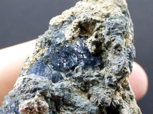 FD MINERALS: Natural BLUE QUARTZ on matrix - Malaga - Andalucia - Spain - mal 50 - Picture 8 of 11
